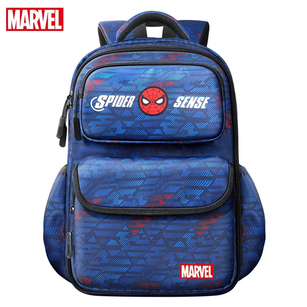 Marvel Children\'s Backpack Refrigerator Style Open Lid Multi Layered High-capacity Trendy and Handsome 3-6 Grade Backpacks Gifts