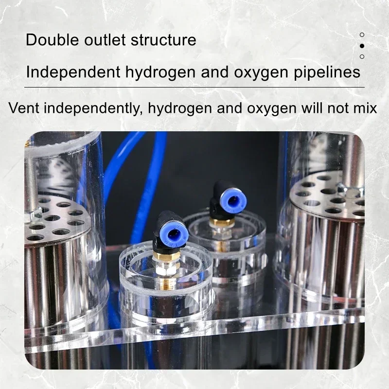 Top Quality First Electrolyzed Water Hydrogen And Oxygen Separationthe Double Outlet Experimental Device