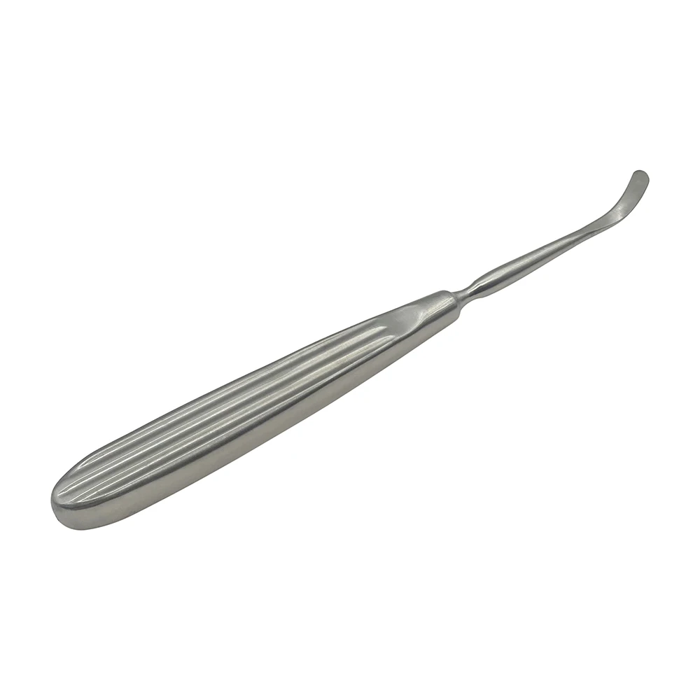 Stainless Steel Nasal Detacher 16.5cm Curved Nasal Cartilage Elevator Cosmetic Plastic Surgery Instrument