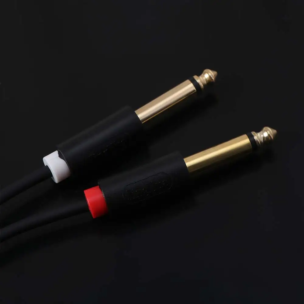Dual Channel 3.5mm To Dual 6.5mm Audio Cable 2 in 1 Adapter 3.5mm To 6.5mmAudio Splitter Cable Aux Wire Stereo