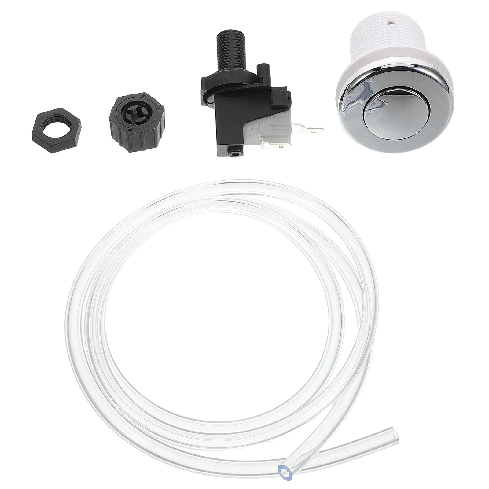 

Massage Bathtub Air Switch Pneumatic Push Button for Garbage Disposer Spa Pump Reliable Micro Switch for Easy Operation