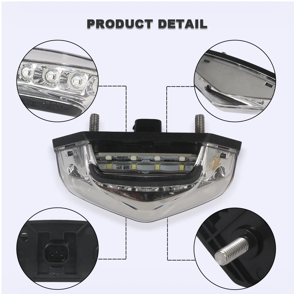 6 LED Rear Taillight Motorcycle Tail Light Assembly For BMW G310GS G310R G 310 GS S1000XR R Nine T Brake Stop Lamp Accessories view 3