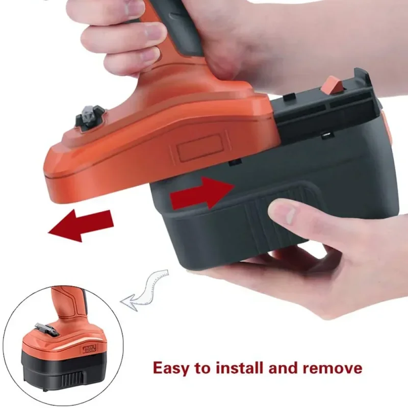 

Batteries for Black & Decker 14.4V 6.0Ah HPB14, 499936-34, 499936-35, A14 A144, A144EX A14F, B-8316, BD1444L