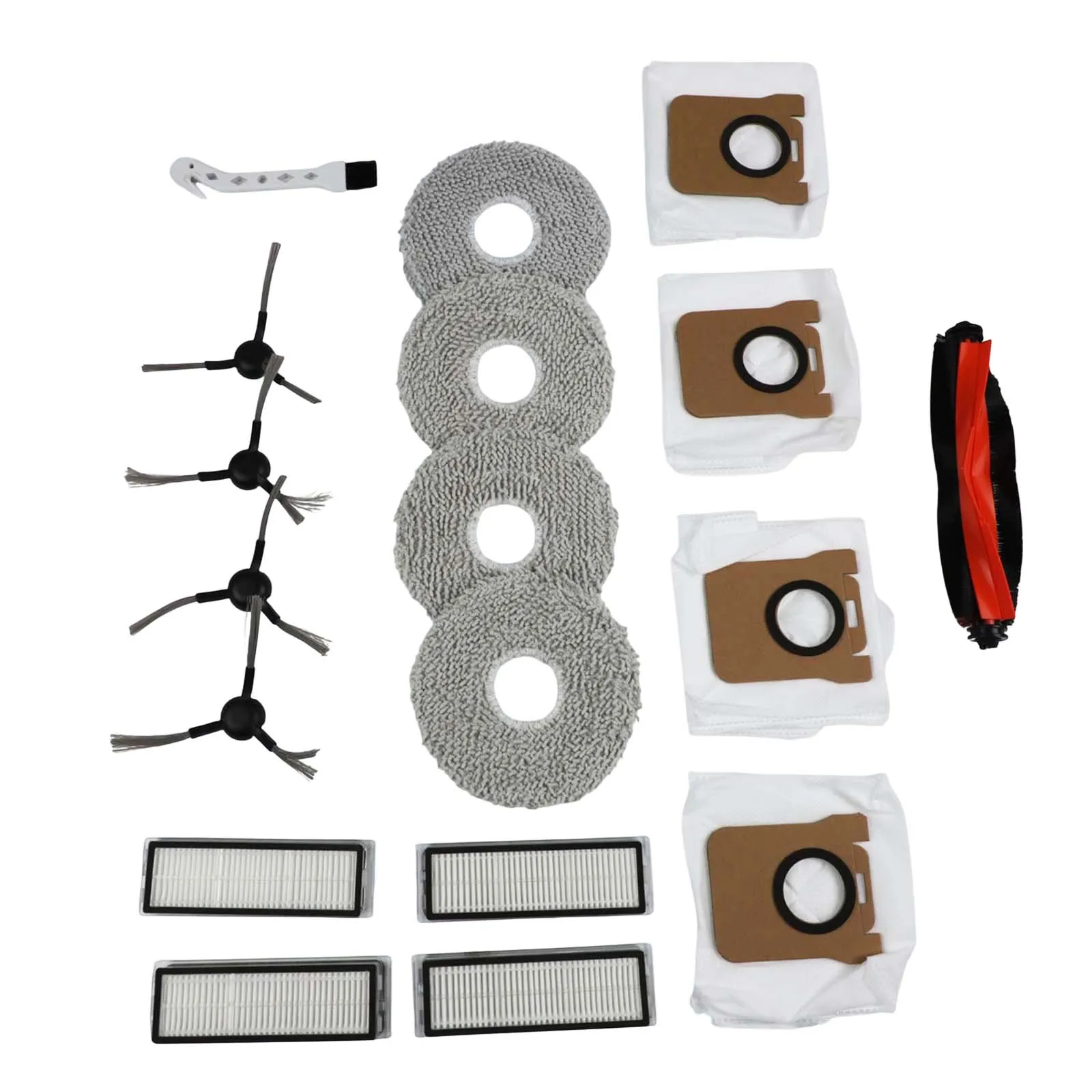 

Mop Clothe Set with Filters & Convenient Dust Collection System Suitable for All Variants of the For X10 Model Lineup