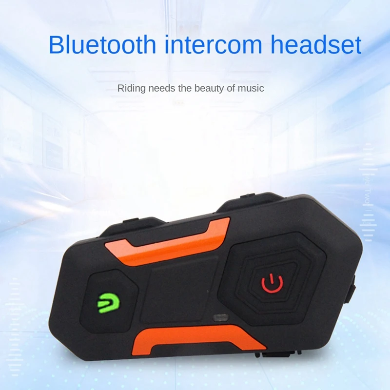 

V3 PLUS Motorcycle Helmet Bluetooth Headset BT5.0 Double 1400M Intercom Riding Wireless Call Headset IP65 Waterproof