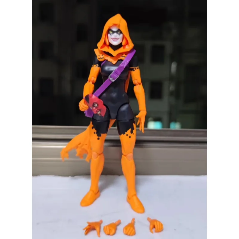 Spot Genuine Anime Figure Ml Marvel Legendary Comics Spider Man Mobile Doll Desktop Ornament Figure  Halloween Xmas Kid Toy Gift