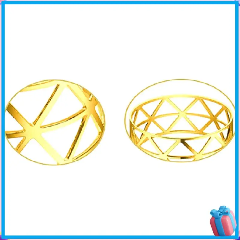 

Gold Napkin Rings Metal Napkin Rings Holders Hollow Out Devise Delicate Napkin Rings Bulk For Party Decor