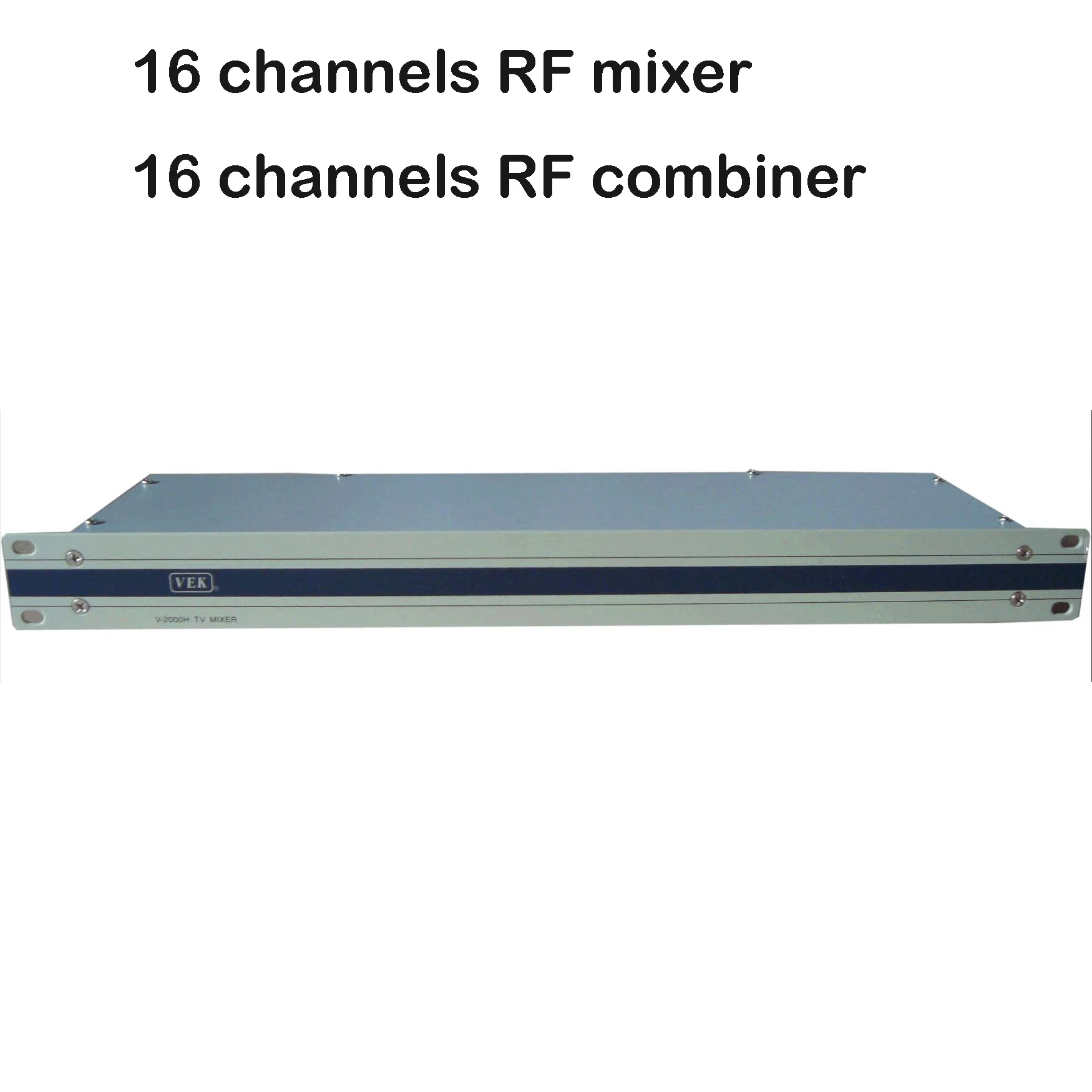 16-Way Cable TV Signal Mixer Coaxial RF Digital Analog Closed-Circuit Video Splitter