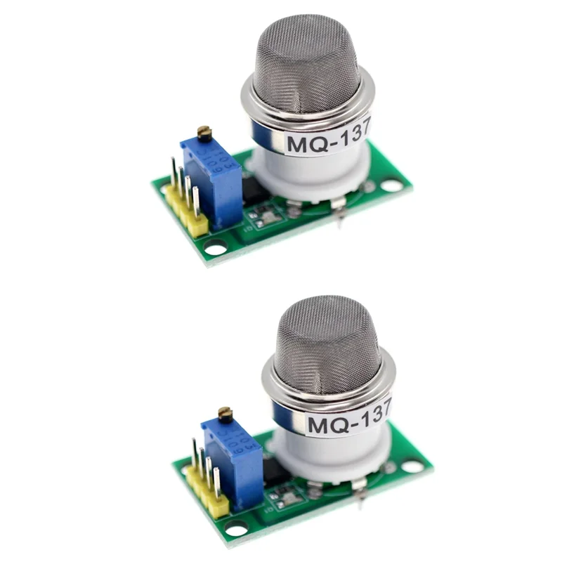 2X MQ137 Modulo sensore di rilevamento gas ammoniaca Modulo sensore gas NH3 Accessori per elettrodomestici Analogico