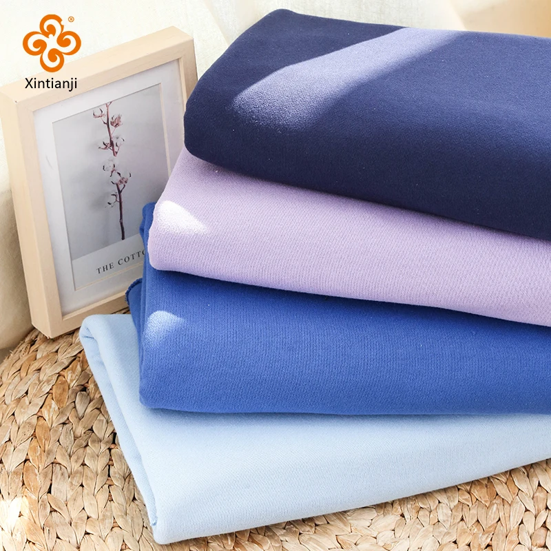 100x185cm 100% Cotton Terry Fabric For Sewing Clothing DIY Winter Hoodie Sweater Material Thick 320gsm