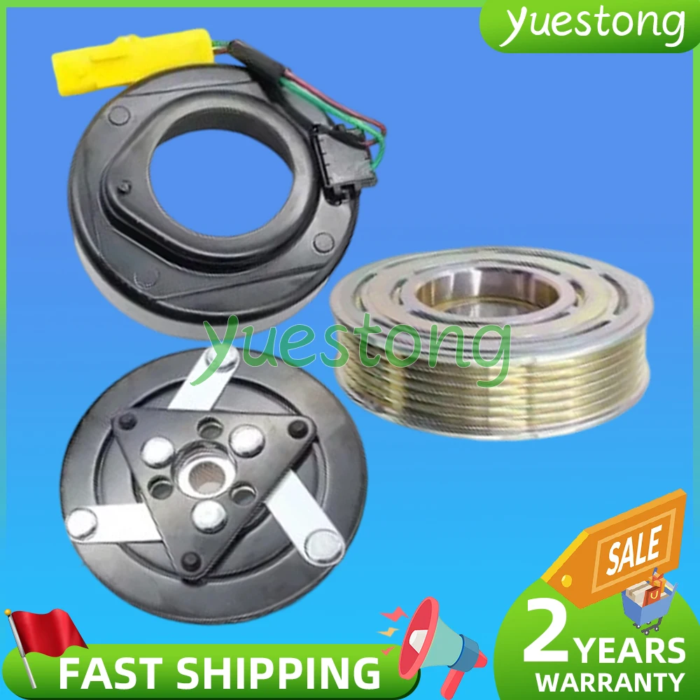 

6453XQ AC Compressor Clutch kit for CITROEN PEUGEOT 206+ 206 207 208 308 508 1007 1608881380 6189501960 6453GZ 6453JL 6453JP