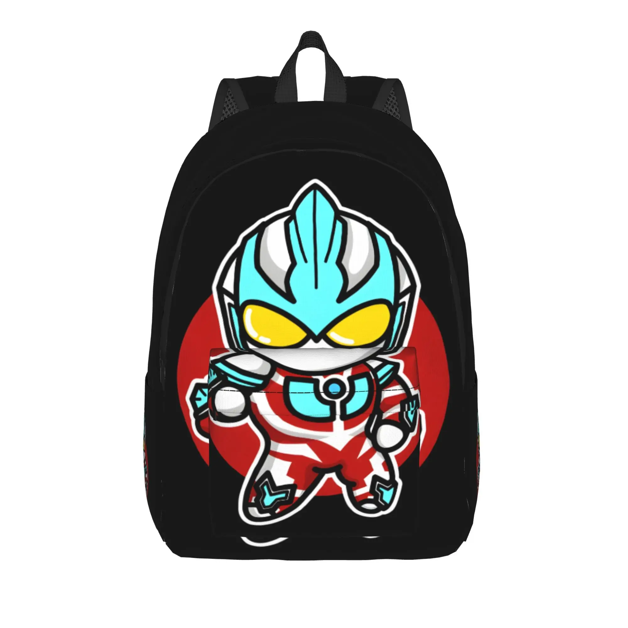 Ultramans Backpack for Men Women Casual High School Work Daypack  Laptop Canvas Bags Outdoor