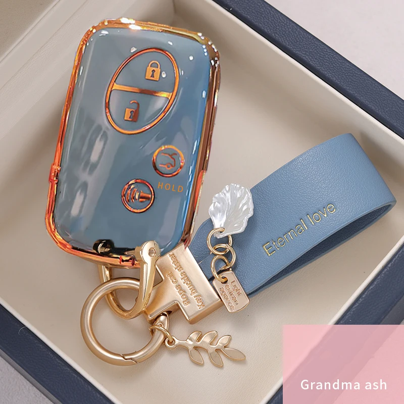 4 Buttons TPU Car Key Cover For Lexus CT200H GX400 GX460 IS250 IS300C RX270 ES240 ES350 LS460 GS300 450h 460h Shell Case