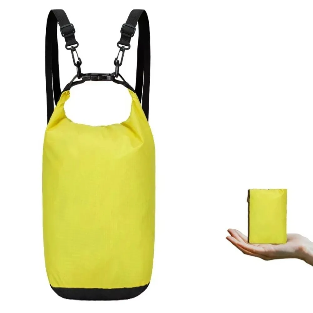 15/20L Capacity Drifting Bag Large Capacity Foldable Design Dry Bag Lightweight Waterproof Bucket Bag Outdoor Drifting