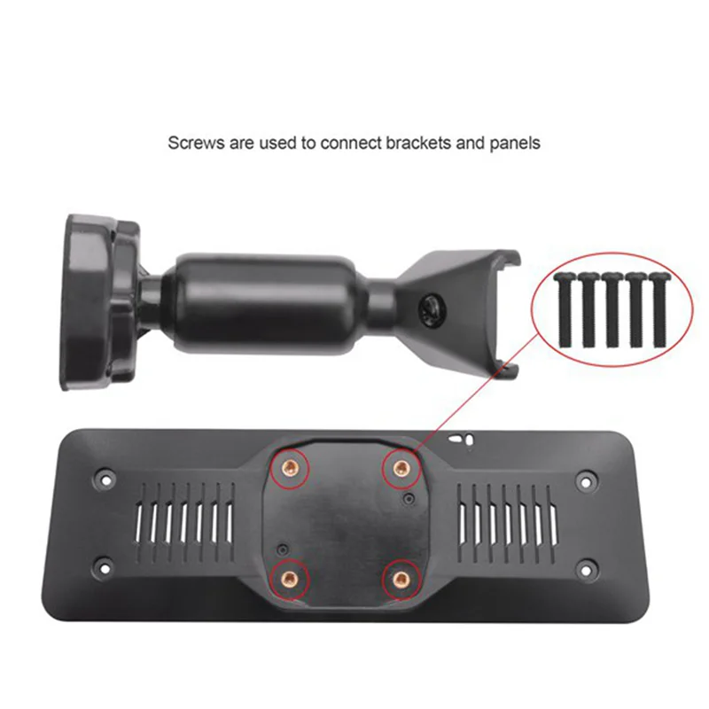 

A90Q-2 шт. салон автомобиля зеркало заднего вида задняя панель монтажный кронштейн аксессуары Запчасти для автомобильного видеорегистратора