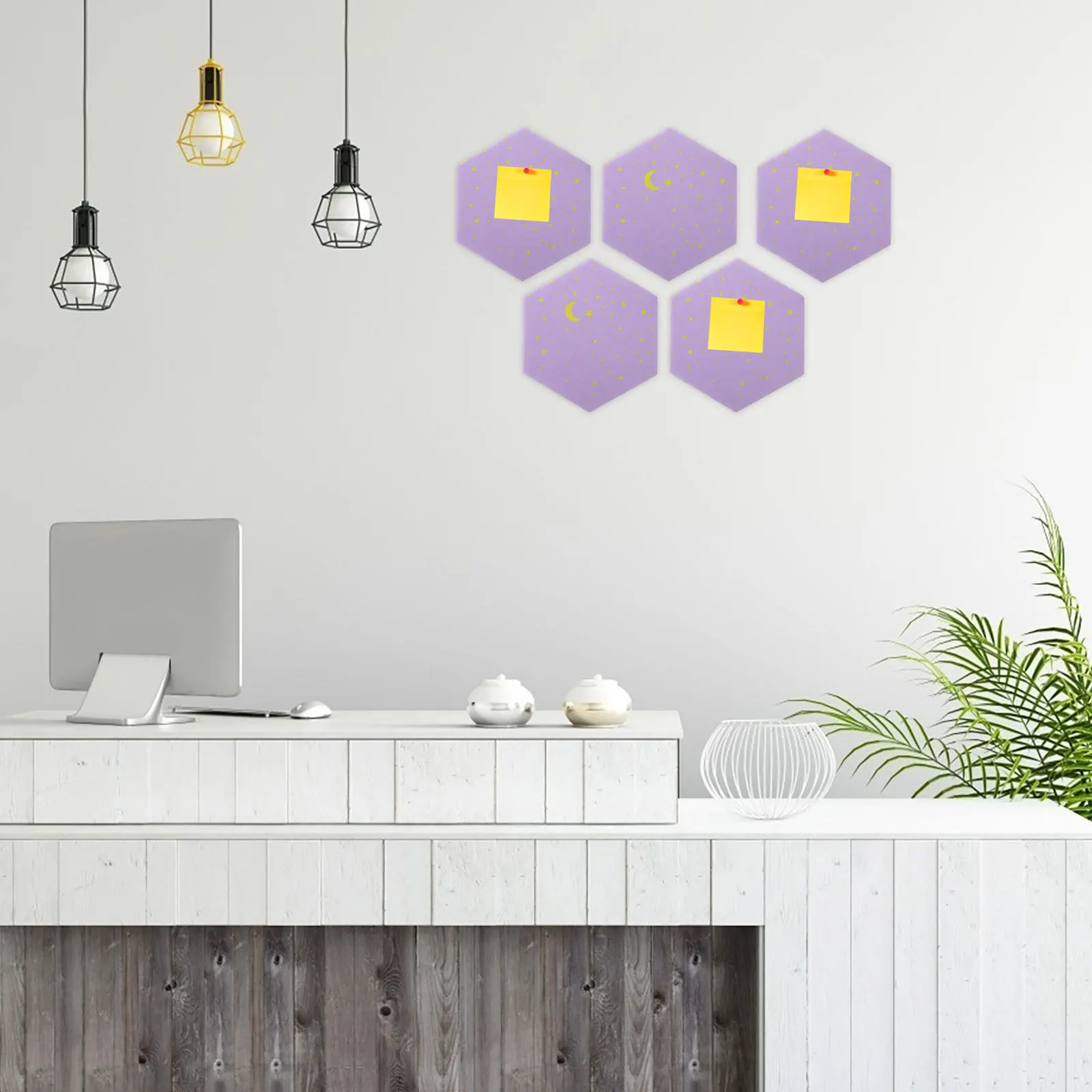 5 قطعة لوحة لباد مسدس الجدار ملصق وظائف متعددة الاستخدامات عازل للصوت حصيرة لينة مريحة اللمس لتقوم بها بنفسك عرض الصور إشعار #2