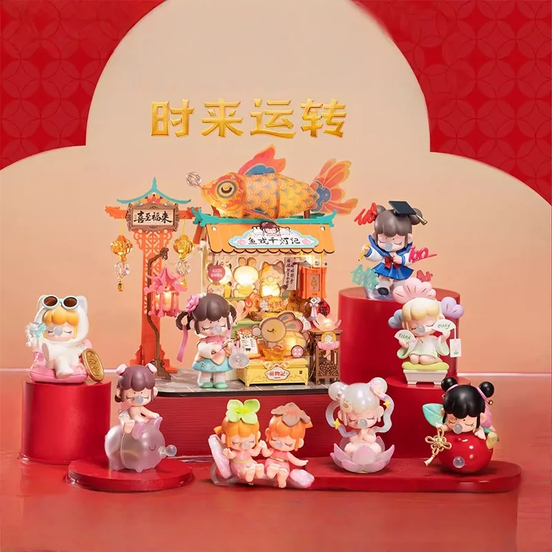 

Если есть новинка, серия Nanqian Shilai Operation, коллекционная фигурка-сюрприз, милый настольный декор, подарок ручной работы