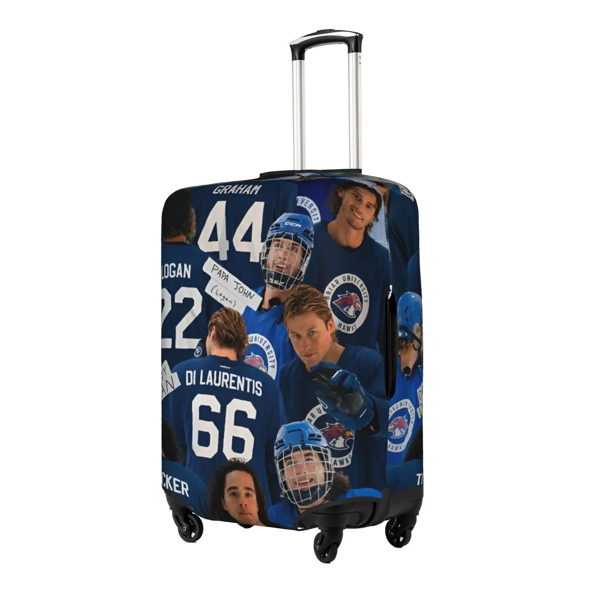 Custom Funny Offs Campuses Luggage Cover Protector Dust Proof Romantic TV Series Travel Suitcase Covers