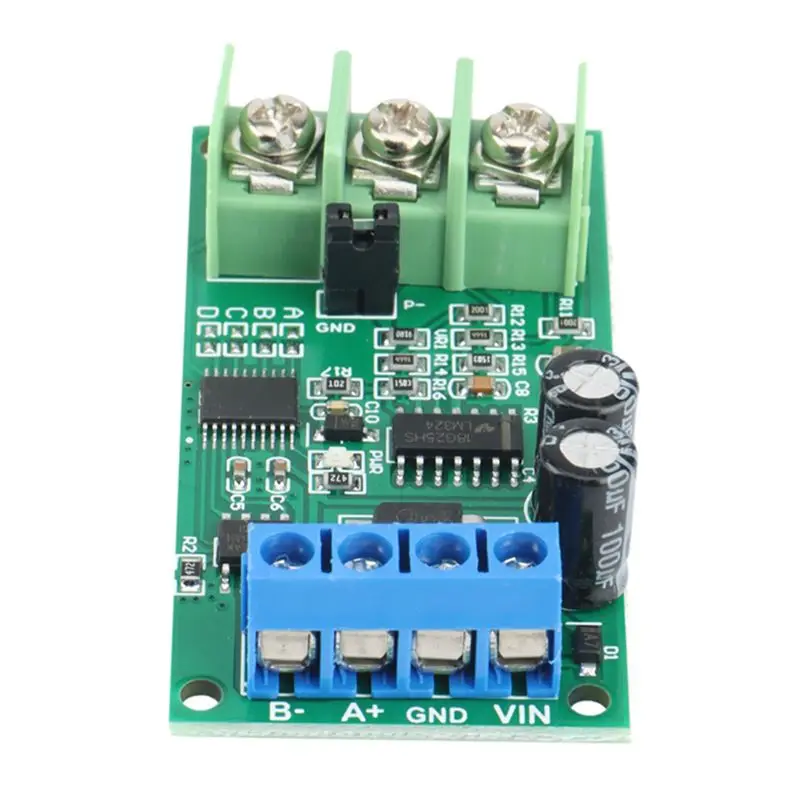 BAAQ  PT100 Thermal Resistance DC 12V PT100 RTD Converter PTA9B01 PT100 RS485 Acquisition Module, -20℃ to +220℃