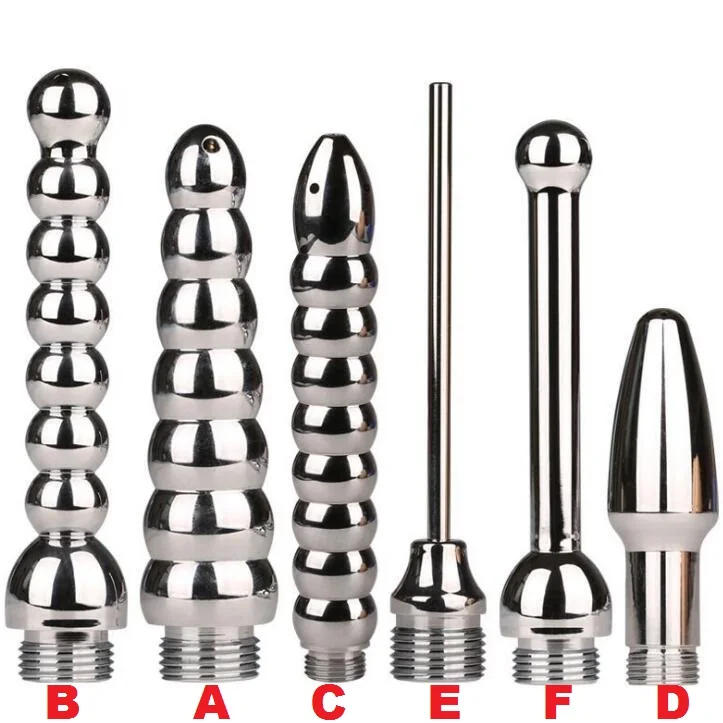 الشرج نظيفة فلوش الشرج دش رئيس المهبل كس غسل بعقب المكونات حقنة شرجية الدوش فوهة لعبة الجنس للرجال النساء مثلي الجنس المنتج