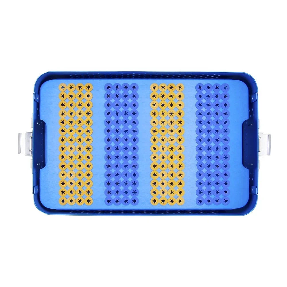 Meditech New Design Surgical instrument Spinal Pedicle Screw Box For Spine implants