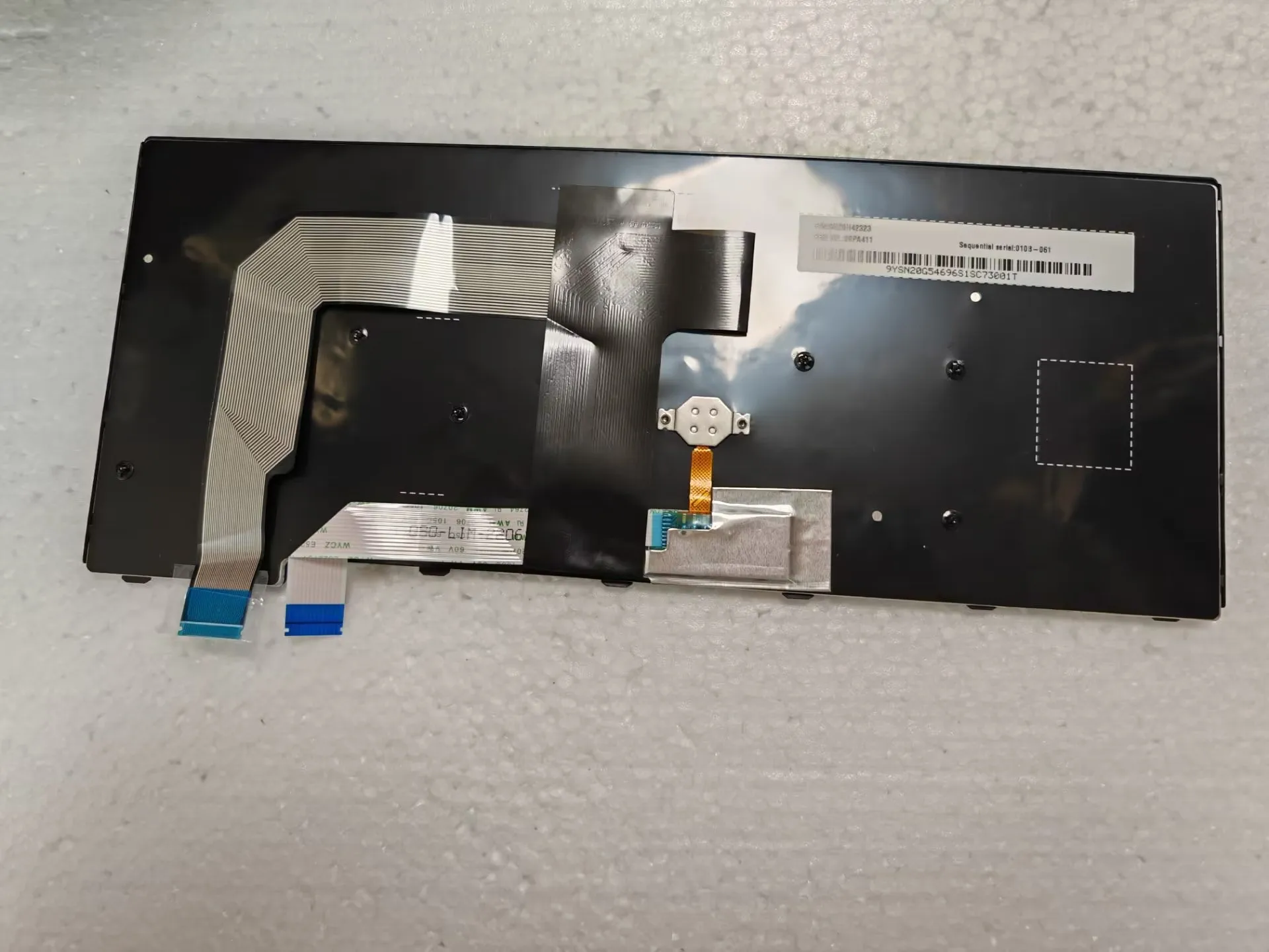 Nowość dla Lenovo ThinkPad T460S T460P T470S T470P 13 2. generacji/S2 2016/S2 2017 klawiatura hiszpańska bez podświetlenia — zdjęcie produktu 2