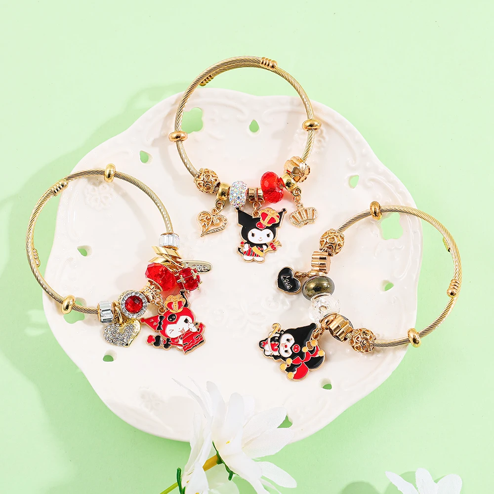 

Sanrio мультфильм аниме фигурка Куроми модный аксессуар креативный Шарм игрушка подарок для друга украшение для рождественской вечеринки