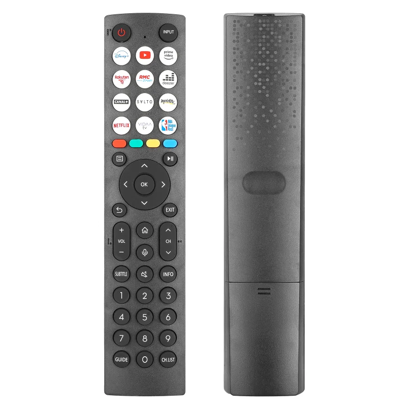 ERF2L36H Control remoto IR de repuesto para Hisense con botones NETFLIX y PrimeVideo, para Hisense QLED Smart TV 43E77KQ 50E77KQ