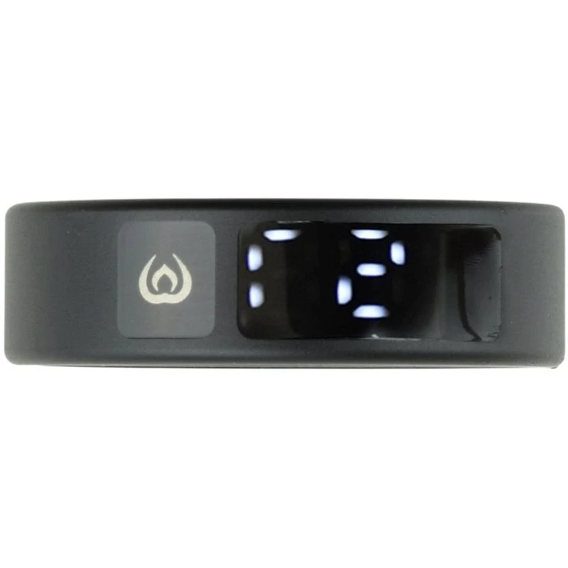 B29C-Smart Bluetooth Ring Counter Contact Wearable 0-9999 OLED Digital Counter Ring Sync APP Data IP68 Waterproof 20Mm