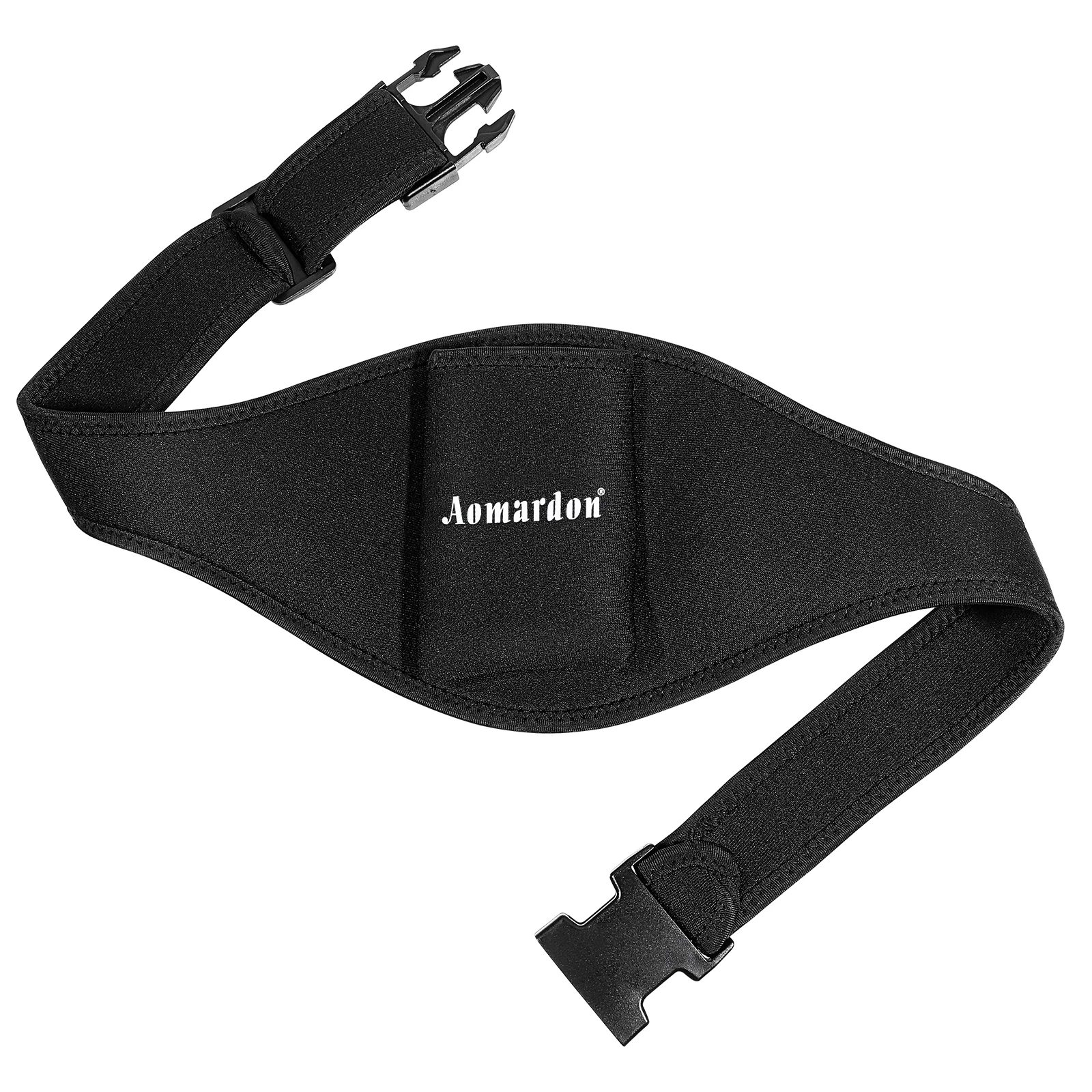 Microphone Belt Bag Arm Band Chest Harness Carrier Vertical Pouch Speaker Stand for Fitness Instructors Case