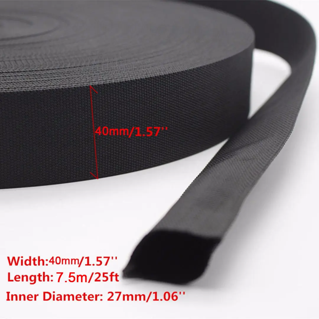 25FT Nylon Protective Sleeve Sheath Cable Cover Welding Tig Torch For Mig/Stick Welding Cables Hydraulic Hoses Wiring Harnesses