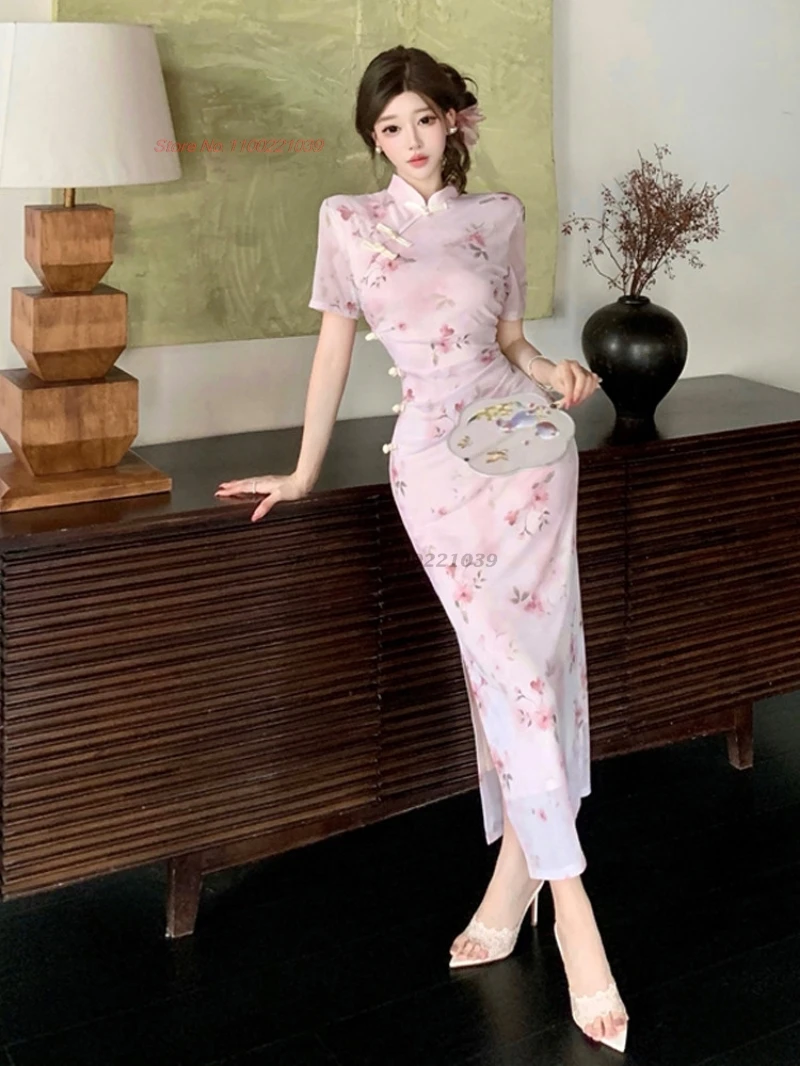2026-chinese-sexy-nightclub-dress-improved-cheongsam-traditional-flower-print-mesh-qipao-dress-retro-evening-banquet-dress-qipao