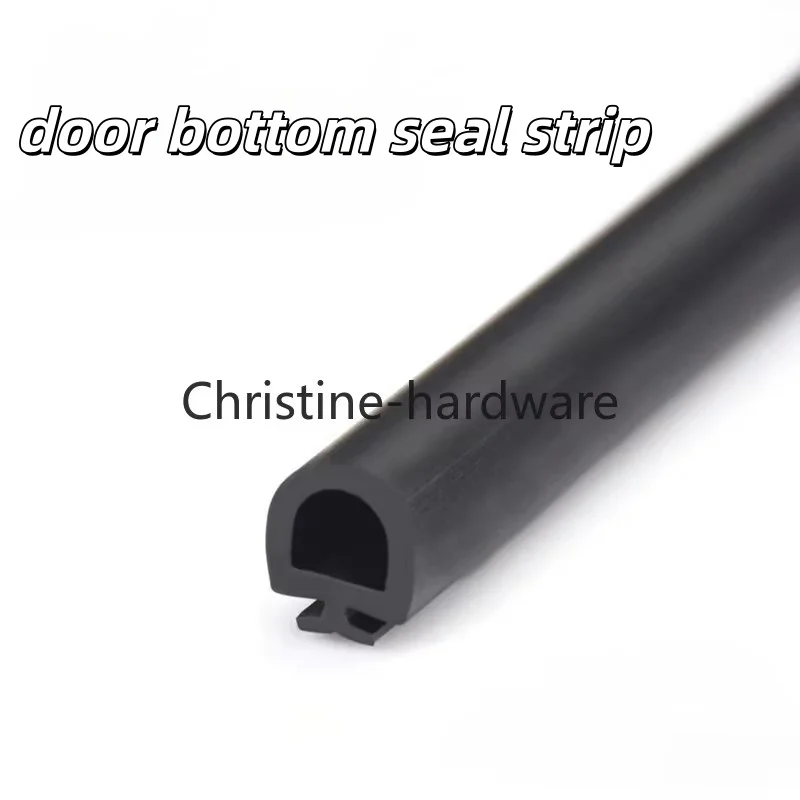 10M Bottom width 5/6/7mm EPDM sealing strips bridge aluminum door/window sealed plastic strips energy saving windows and doors