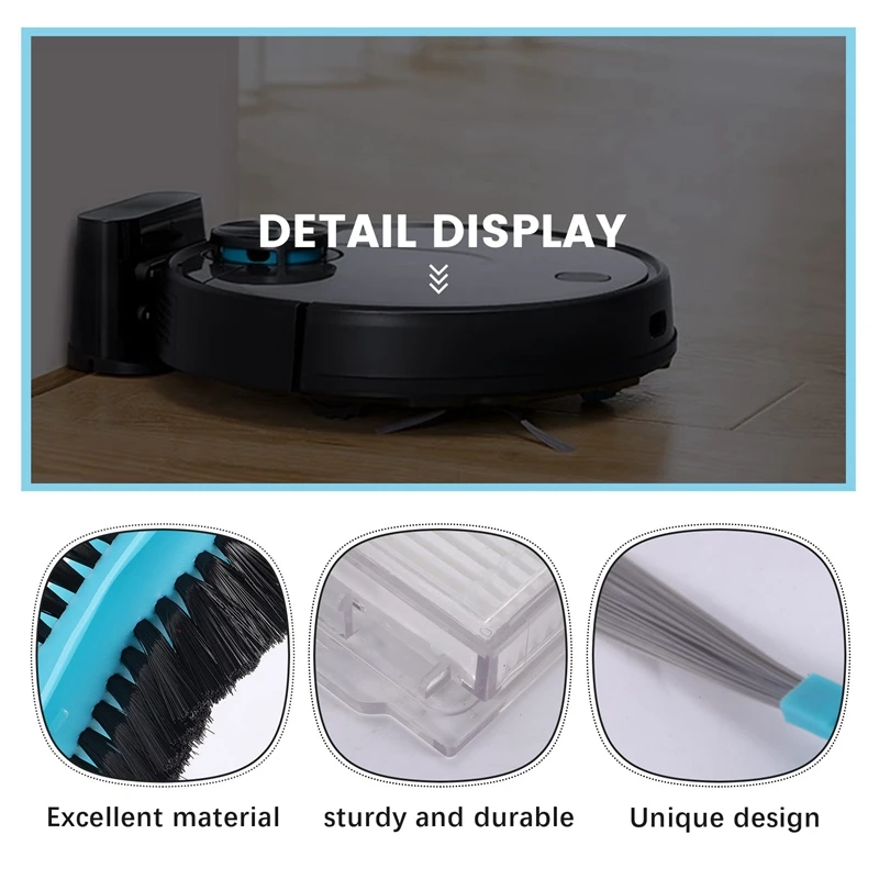 Haupt bürste Hepa Filter Seiten bürsten für Viomi V2 Pro V3 Se V-RVCLM Kehr roboter Staubsauger