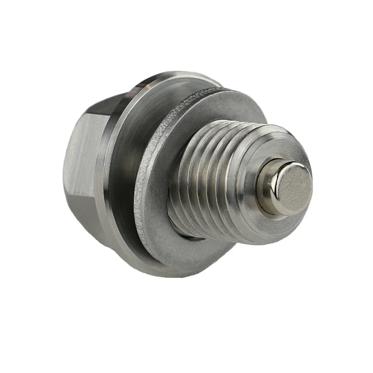 

Stainless Steel Magnetic Oil Drain Screws for Automotive Parts, Engine Turbochargers, M12, M14, M16, M18, M20 Oil Plugs