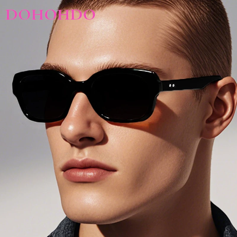 

Vintage Big Frame Square Women Sunglasses For Unisex Trendy Luxury Brand Designer Men Outdoors Travel Sun Glasses Female UV400