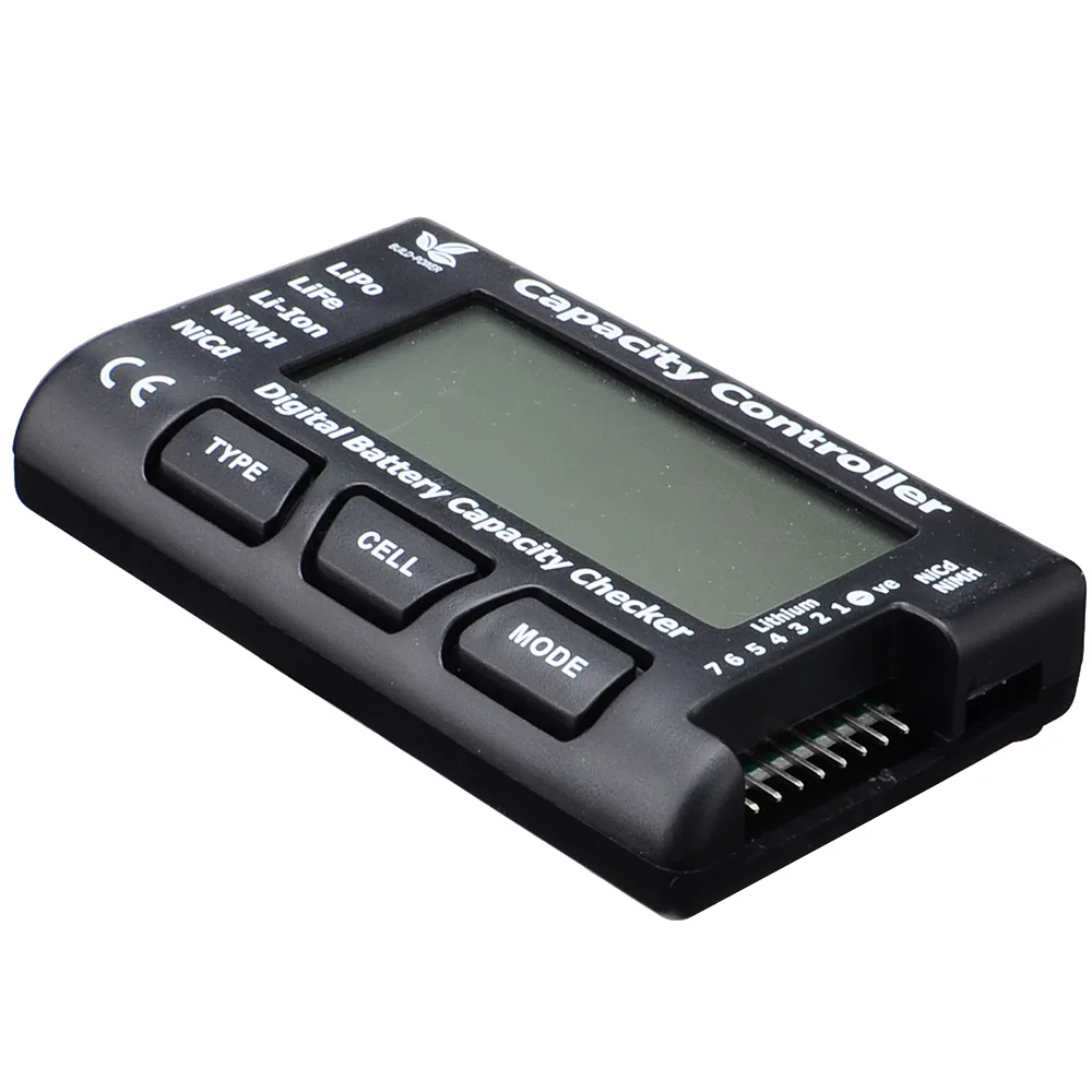 1pc High Quality Cellmeter-7 Digital Battery Capacity Checker RC CellMeter 7 For LiPo LiFe Li-ion NiMH Nicd