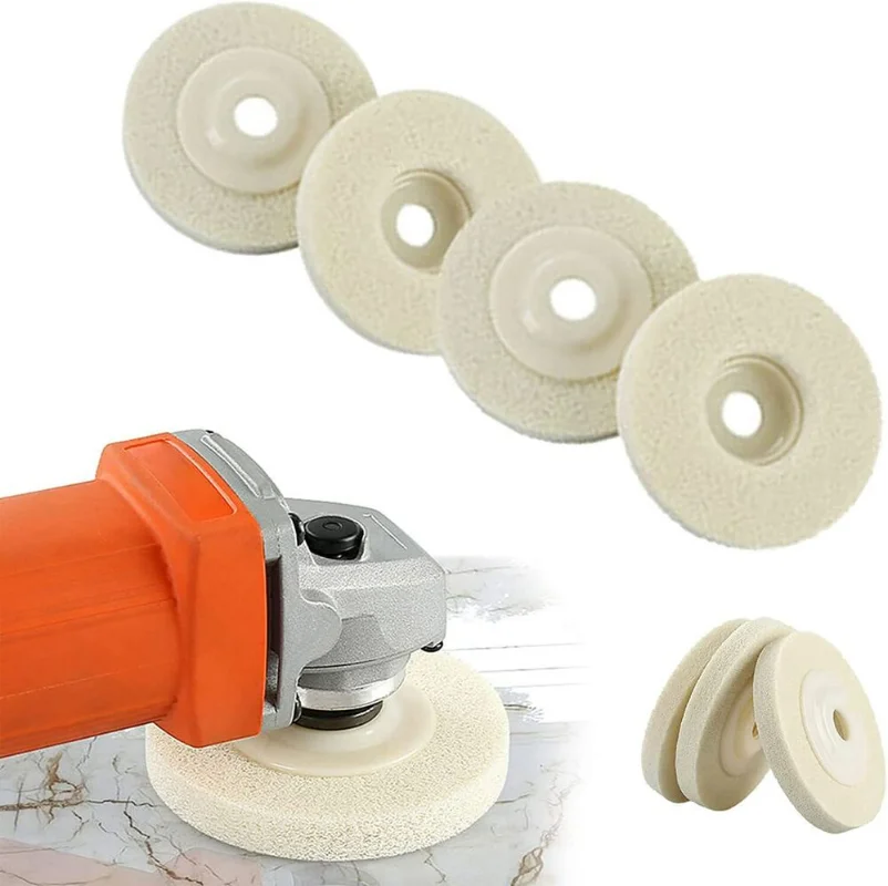 

2/4pcs Sponge Fiber Polishing Sheet Sanding Grinding Disc for Stone Renovation 4 Inch 60-3000 Grit for Ceramic Abrasive Tool