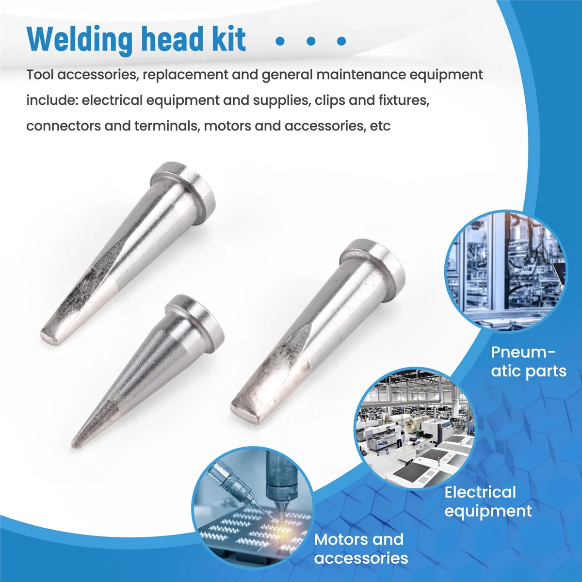 [auf Lager] 10-teiliges Lötspitzen-Set für die Lötstation WSD81 WD1000 WSP80 WP80