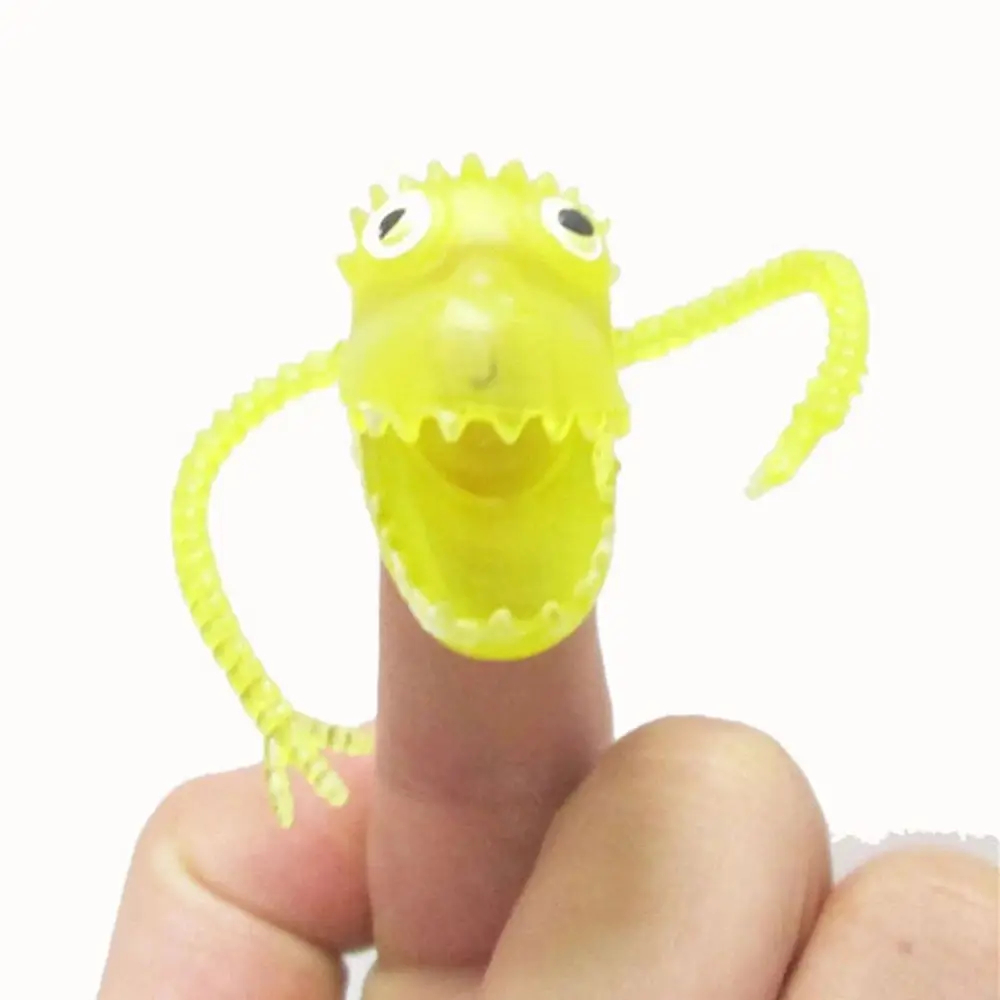 Storytelling Props Party Favor Mini Toys Puppet Animals Children Gifts Fright Dinosaur Finger Doll Finger Puppets Hand Puppets