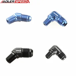 45 Degree / 90 Degree 4AN AN4 AN-4 Male To 1/8