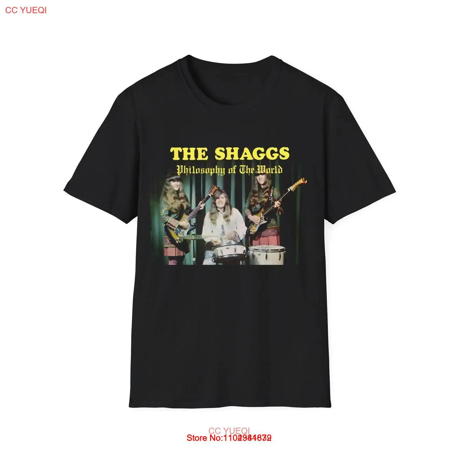 the shaggs philosophy of the world 1969 album cover tshirt