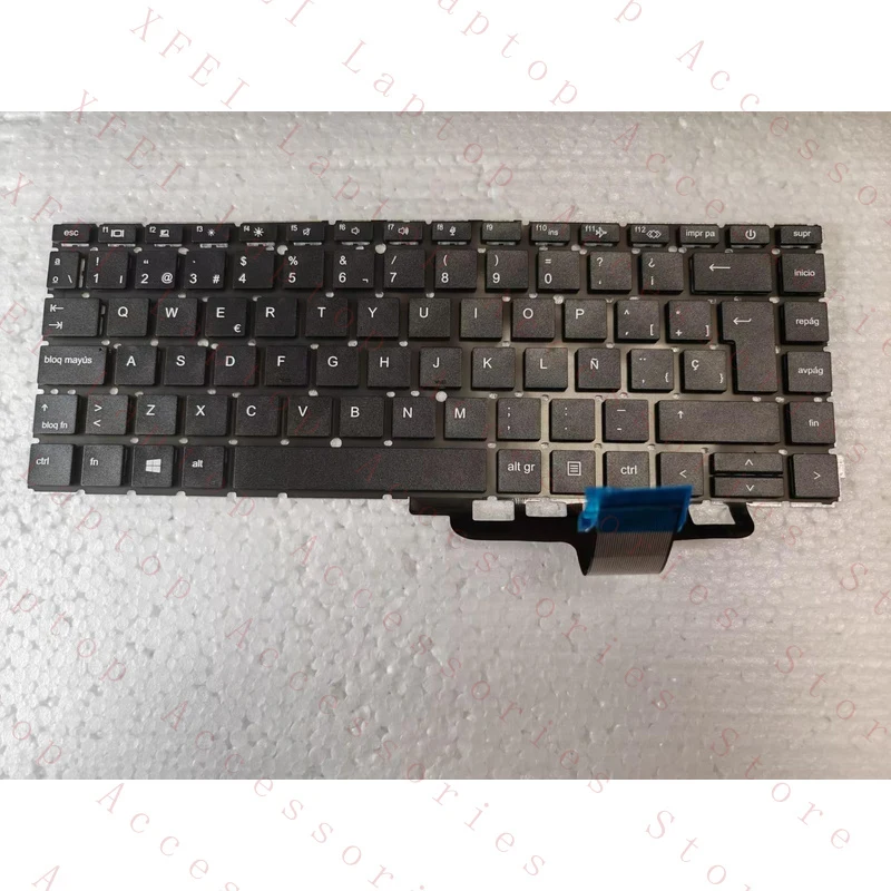 

D Spanish Keyboard For HP ProBook 440 G8 445 G8 445R G8 HSN-Q27C HSN-Q31C