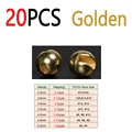 20 piezas doradas