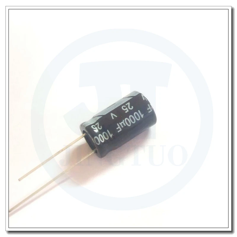 5pcs 1000uF25V 25V1000uF 1000MFD 25WV 10*16mm Radial Aluminum Electrolytic Capacitor