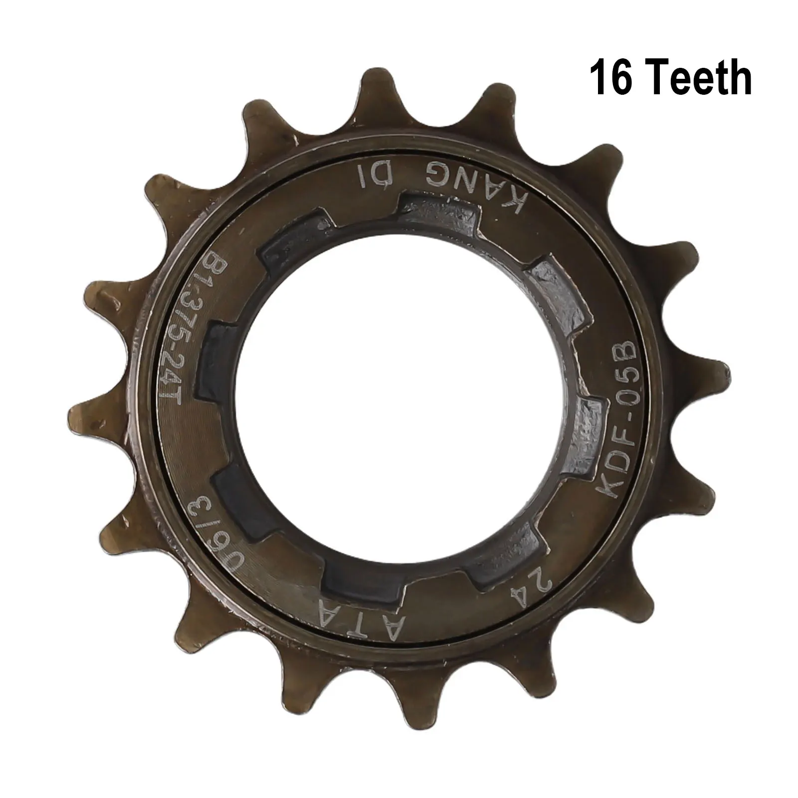 Brand New High Quality Bike Flywheel Cog Sprocket Rear Cog Silver Single Speed Track Good Compatibility Portable