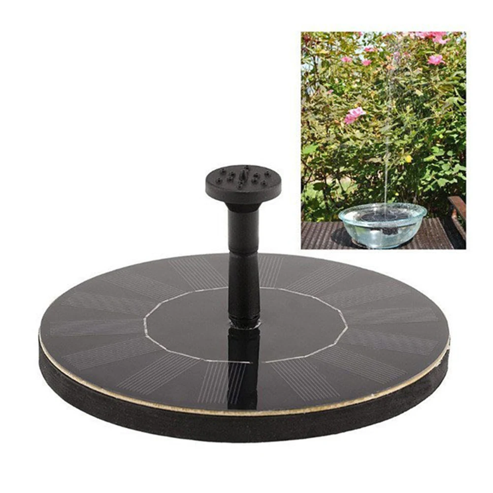 

Water Pump Spray Solar Fountain Fountain With Solar Panel High Quality Ponds With 6 Nozzle Brand New Garden Decoration