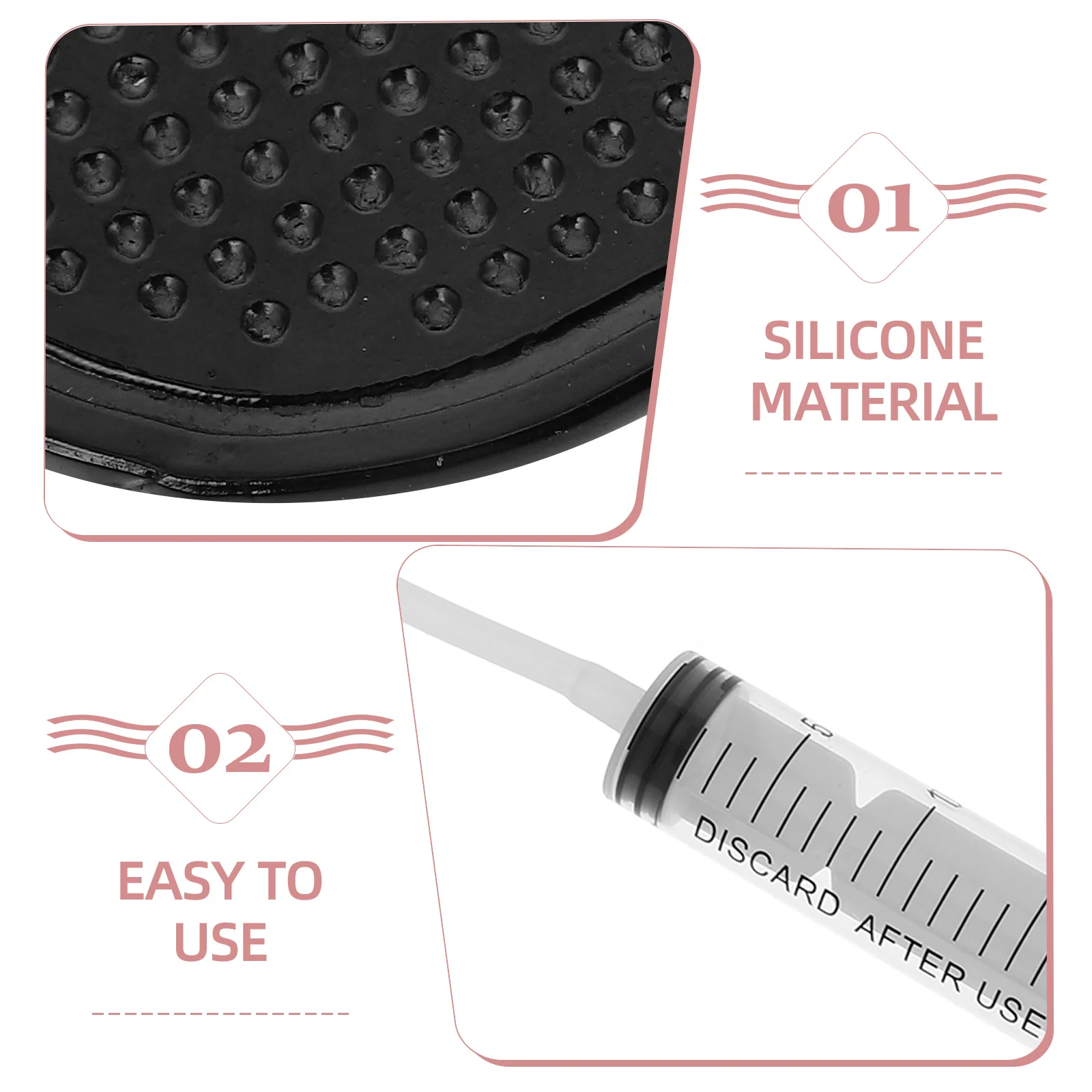 Set di strumenti per stampi in silicone per rossetti fai-da-te Facile da sformare Robusto riutilizzabile Uso versatile per forniture di kit di balsamo per labbra fatto in casa