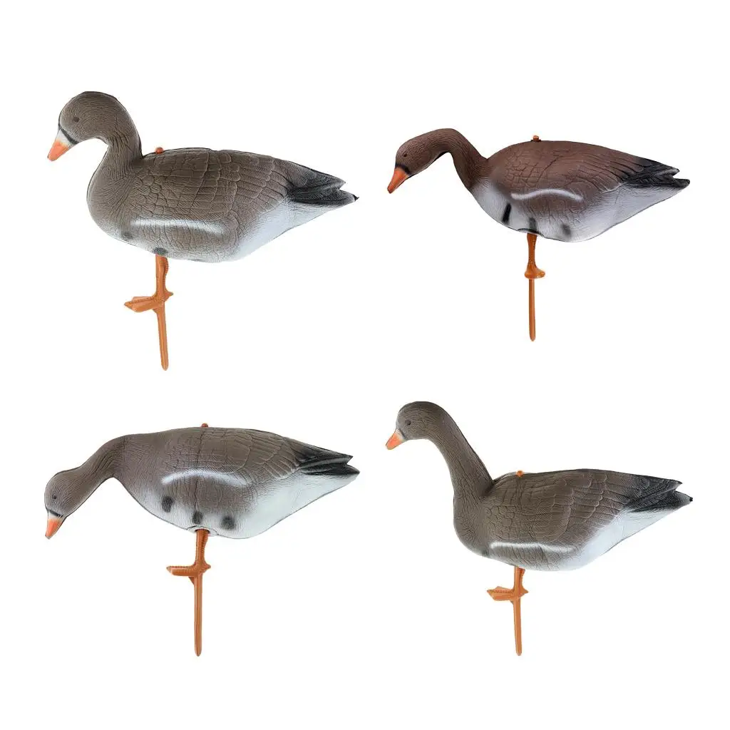 Collapsible Turkey Goose Decoy XPE Material Simulation Hunting Trap Wild Bird Scarecrow for Outdoor Field - view 6