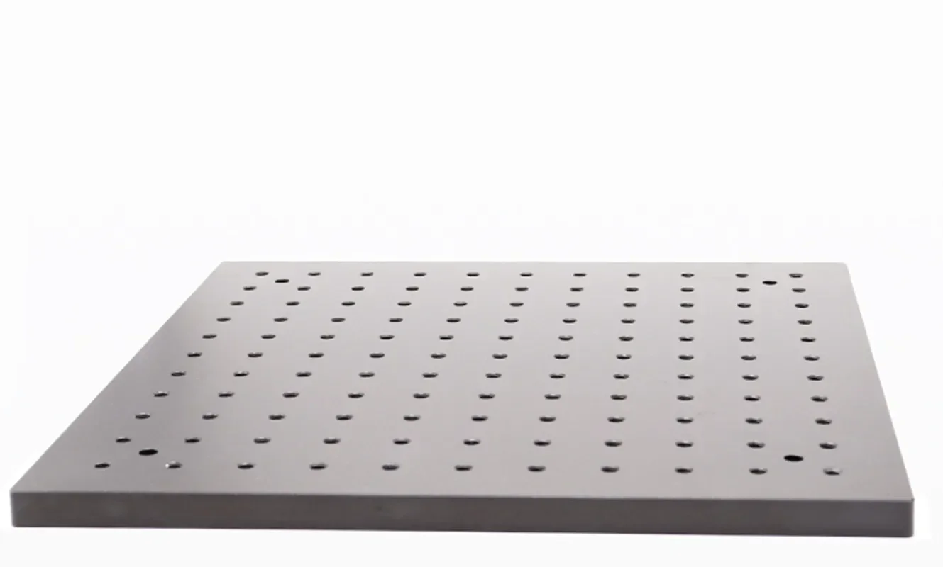 300x300x8MM Stainless Steel Optical Experiment Plate High Magnetic Conductivity Workbench Breadboard Steel Optical Table